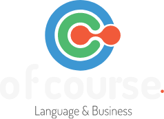 Of Course logo branca